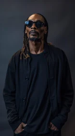 Cool and Stylish Snoop Dogg Portrait