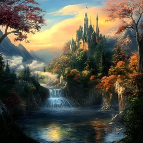 Fairytale Castle by the Lake