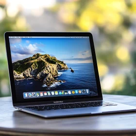 Contemporary Laptop with Desktop Display