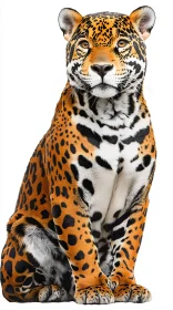 Portrait of a Jaguar in Majestic Splendor