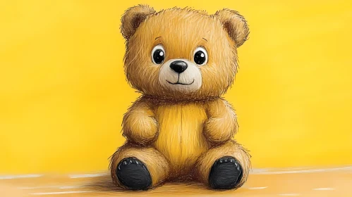 Cute Teddy Bear Art