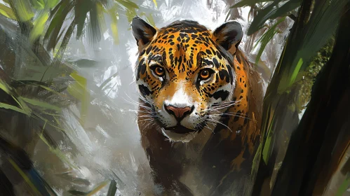 Majestic Jungle Tiger Art