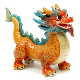 Whimsical Dragon Figurine