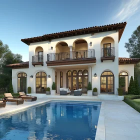 Luxurious Mediterranean-Style Villa