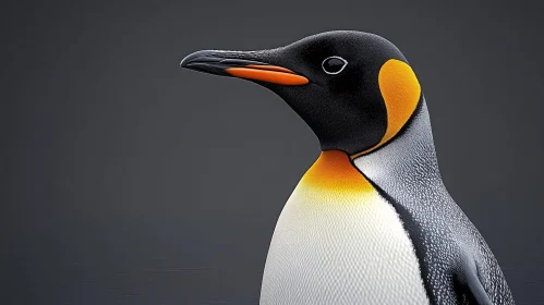 Penguin Close-up Portrait