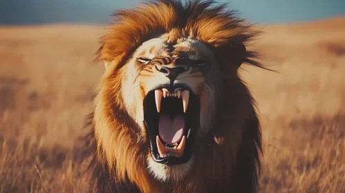 Fierce Lion Roar