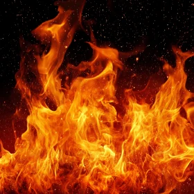 Fiery Dance of Light and Heat