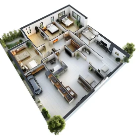 Modern Home Interior Layout