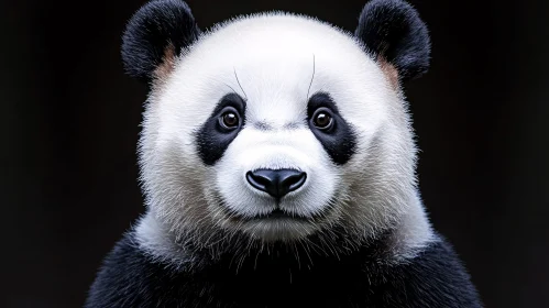 Adorable Panda Portrait