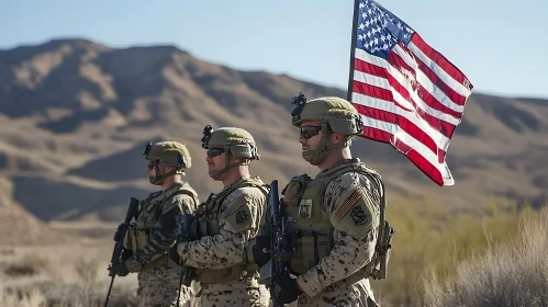 United States Armed Forces on Patrol