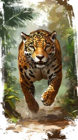 Majestic Jungle Leopard