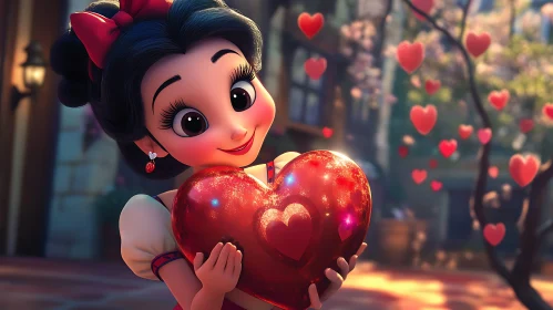 Animated Valentine's Day Heart Gift