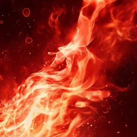 Fluid Fire Artwork