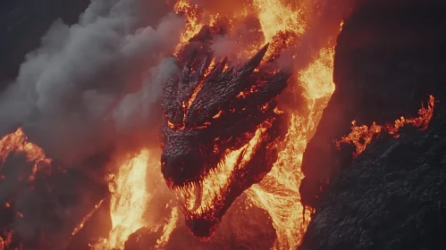 Dragon Ablaze: A Fiery Vision