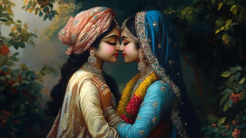 Love in Traditional Indian Attire