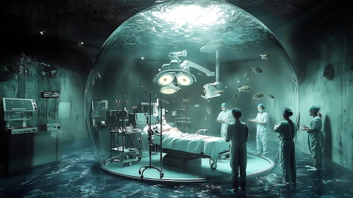 Aquatic Medical Procedure Visualization