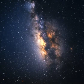 Celestial River of Stars