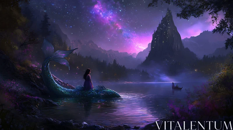Starlit Mermaid Fantasy