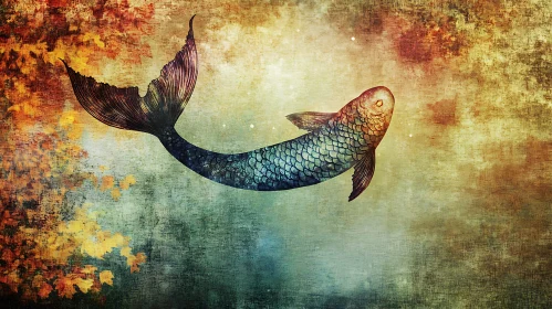Mystical Fish Illustration