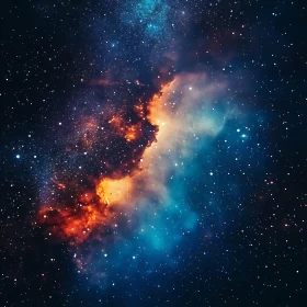 Celestial Nebula Art Print