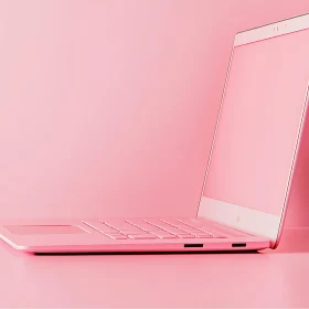 Modern Pink Laptop Design