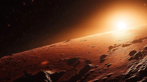 Cosmic Dawn on a Barren World