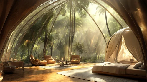 Elegant Forest Glamping Experience