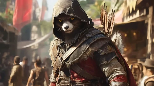 Armored Raccoon Vigilante