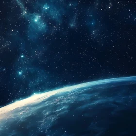 Cosmic View of Distant World