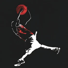 Athlete in Motion Art