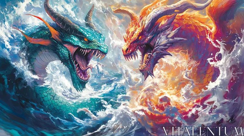 Dragons in Dueling Elements
