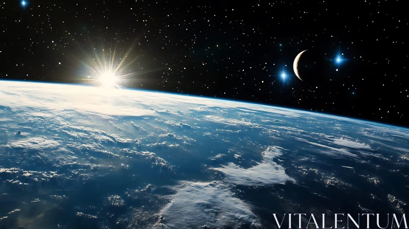 Cosmic Dawn Over Earth