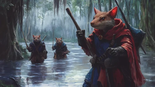 Swamp Adventure with Mouse Warriors