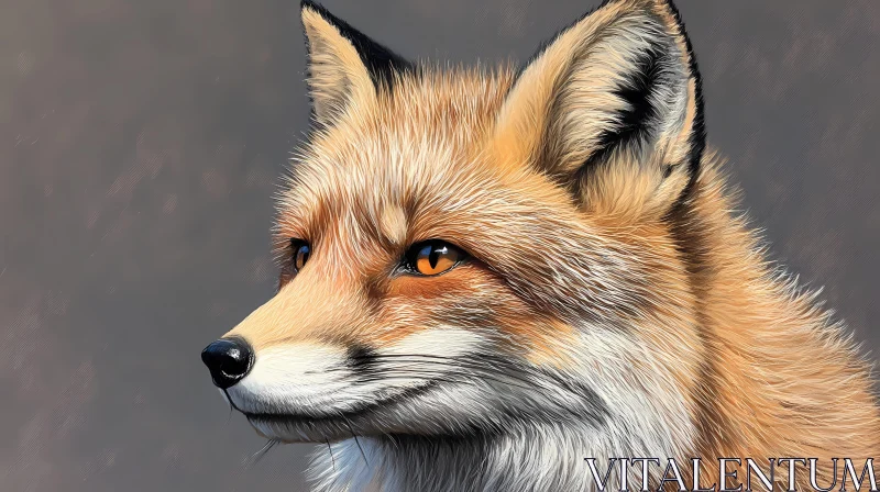 Artistic Fox Portrait