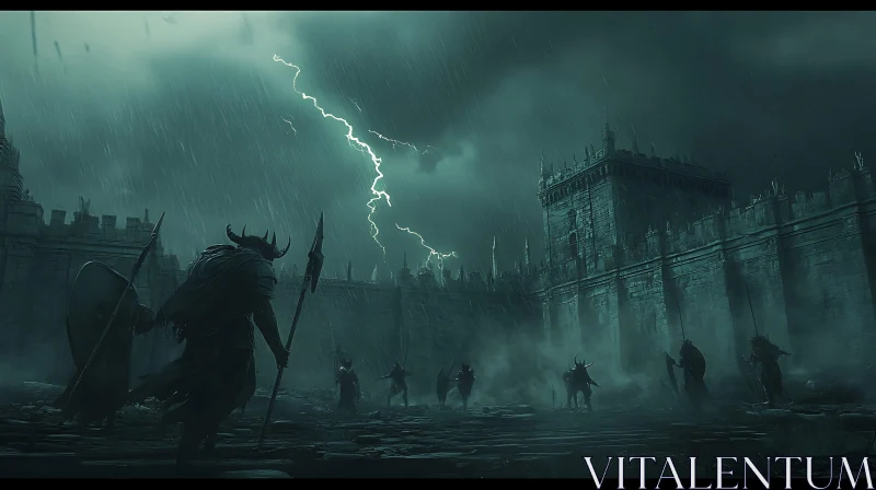Warriors in the Storm at Castle