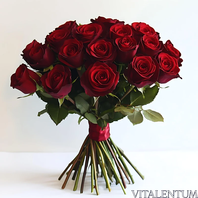 Crimson Roses: A Bouquet of Love