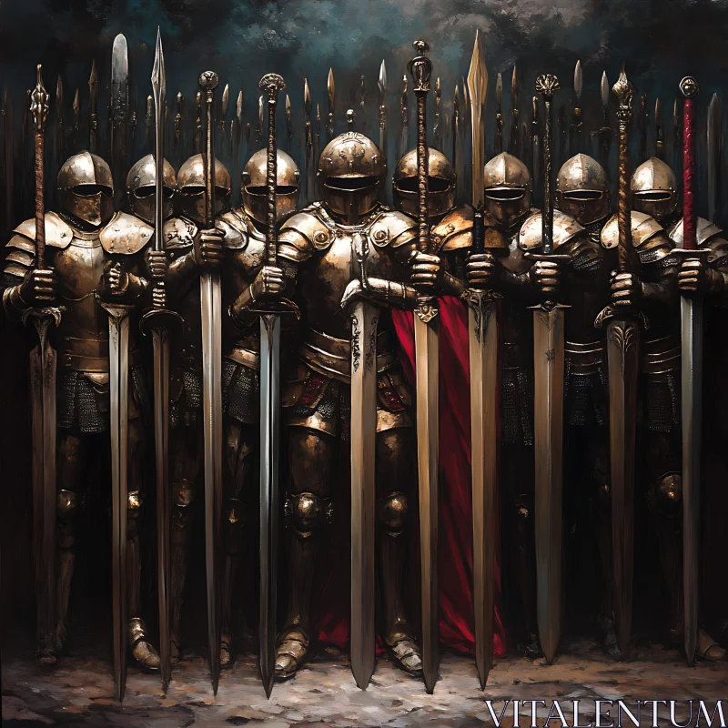 Armored Warriors: A Medieval Phalanx
