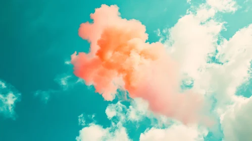 Dreamy Pastel Cloudscape Azure Backdrop