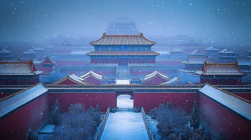 Winter at the Forbidden City, Beijing