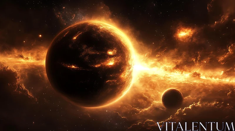 Cosmic Planets with Nebula