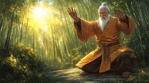 Serene Martial Arts Practice