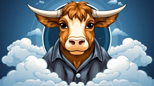 Supernatural Cow: An Atmospheric 2D Game Art