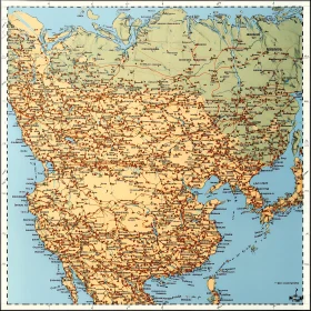 Antique Cartography: A Historical World Map