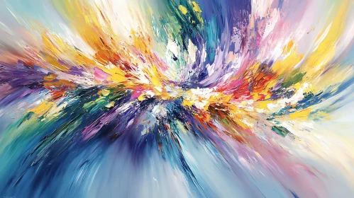 Abstract Color Symphony