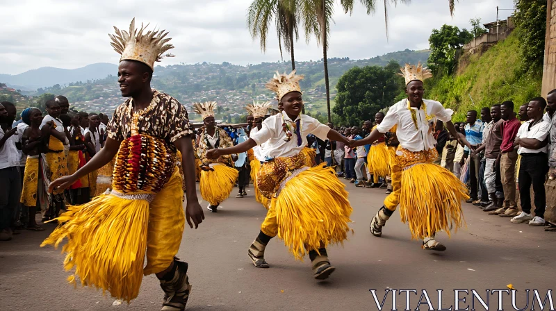 African Culture Dance AI Image