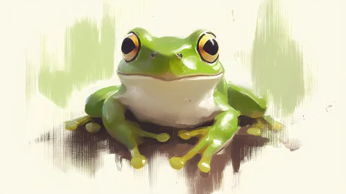 Digital Frog Art