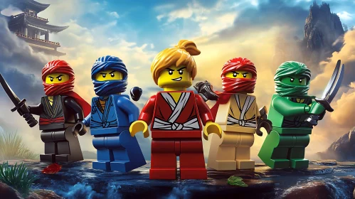 Lego Ninja Team