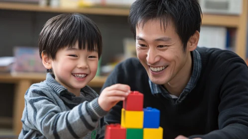 Joyful Family Time with Building Blocks