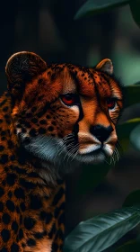 Cheetah Portrait in Nature