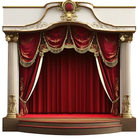 Ornate Theater Stage Design